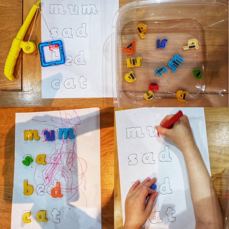 Letter recognition activity 