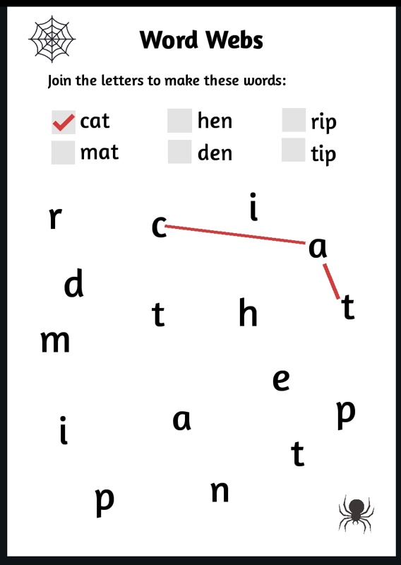 Toddler Activities letters