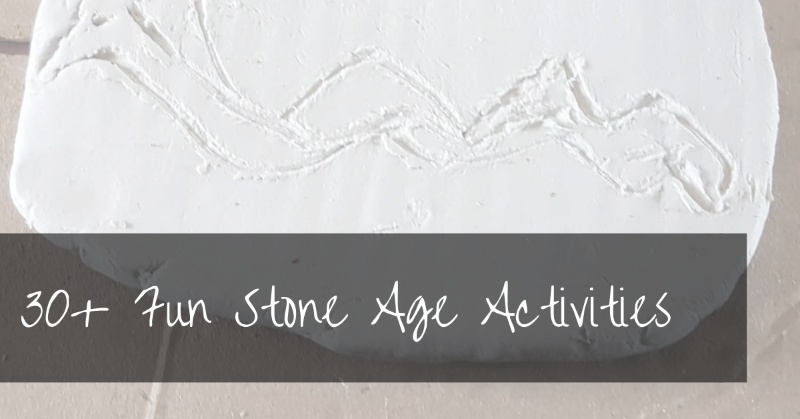 Stone Age Activities | free 35+ page caveman printables