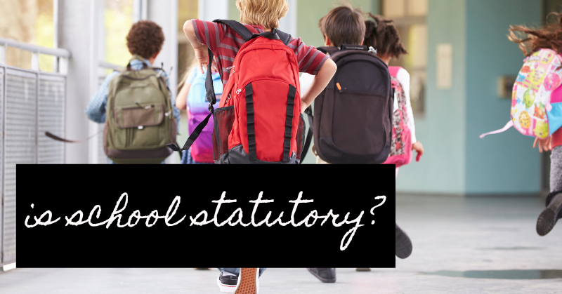Do kids have to go to school in the UK?